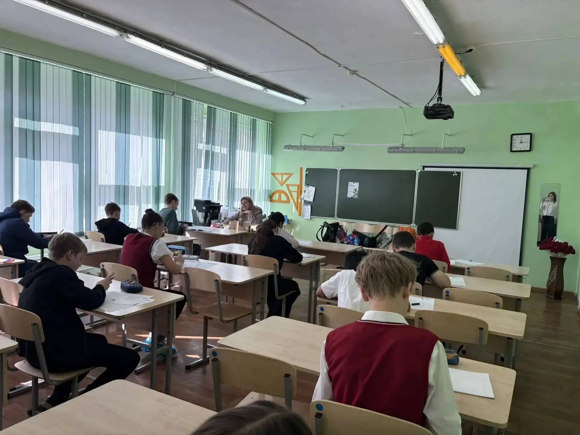 26 сентября на базе школы №31 прошла "Первая математическая олимпиада школьников" (орга...