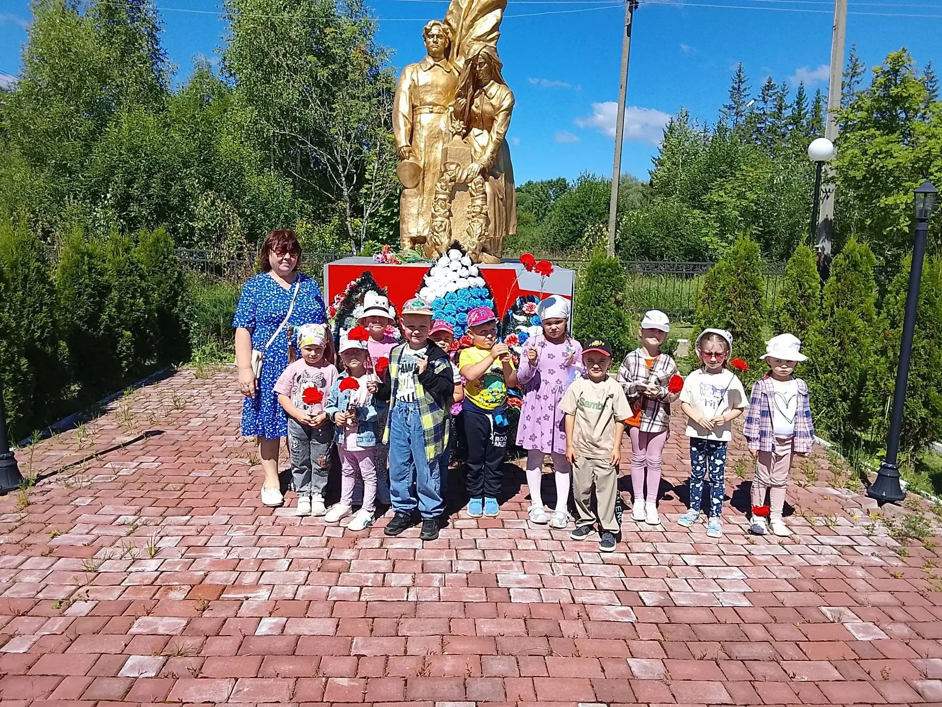 🌳✨ Экскурсия по родному селу для воспитанников детского сада ✨🌳