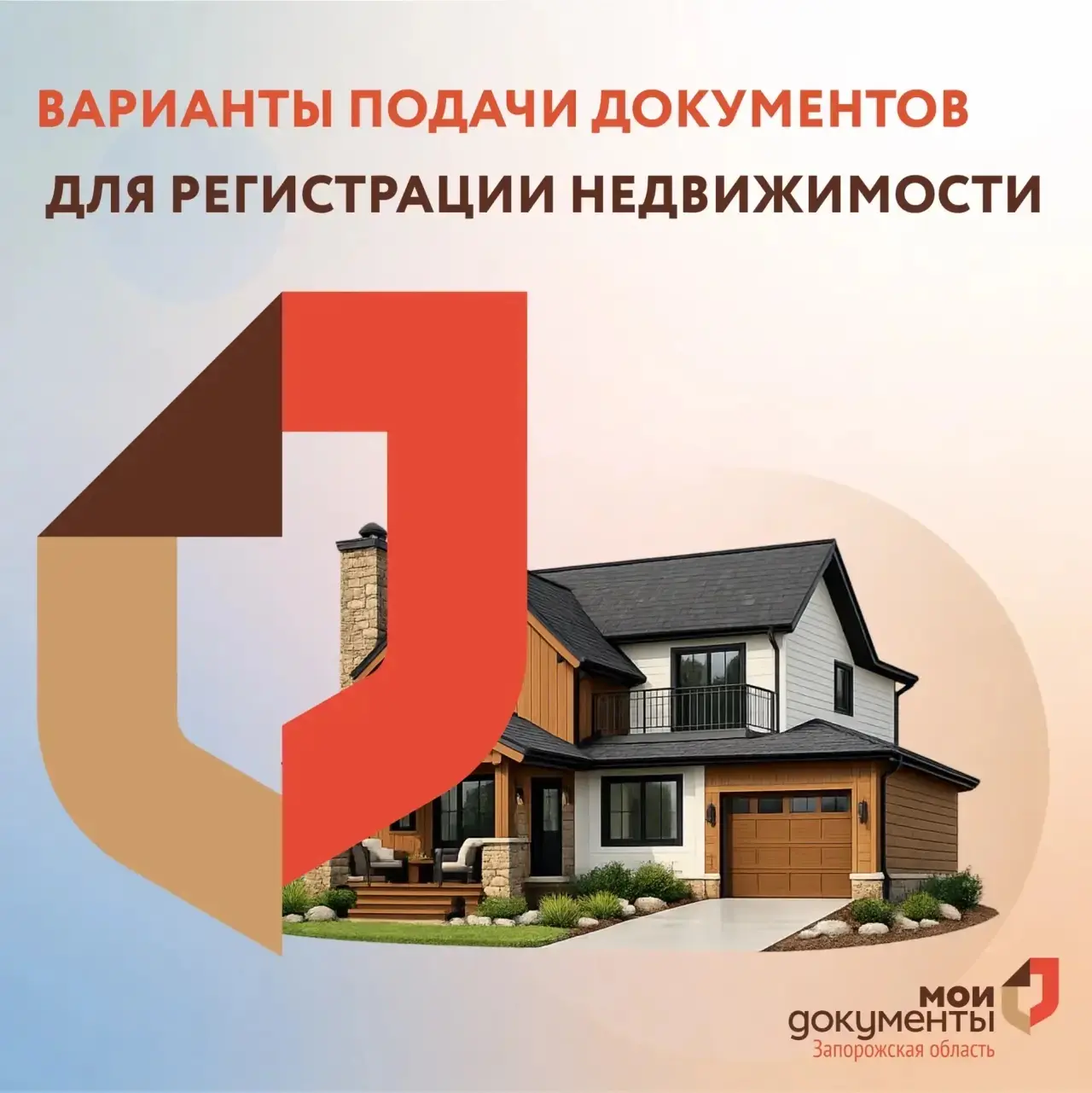 Варианты подачи документов для регистрации недвижимости  Уважаемые заявители, если вы владеете недви