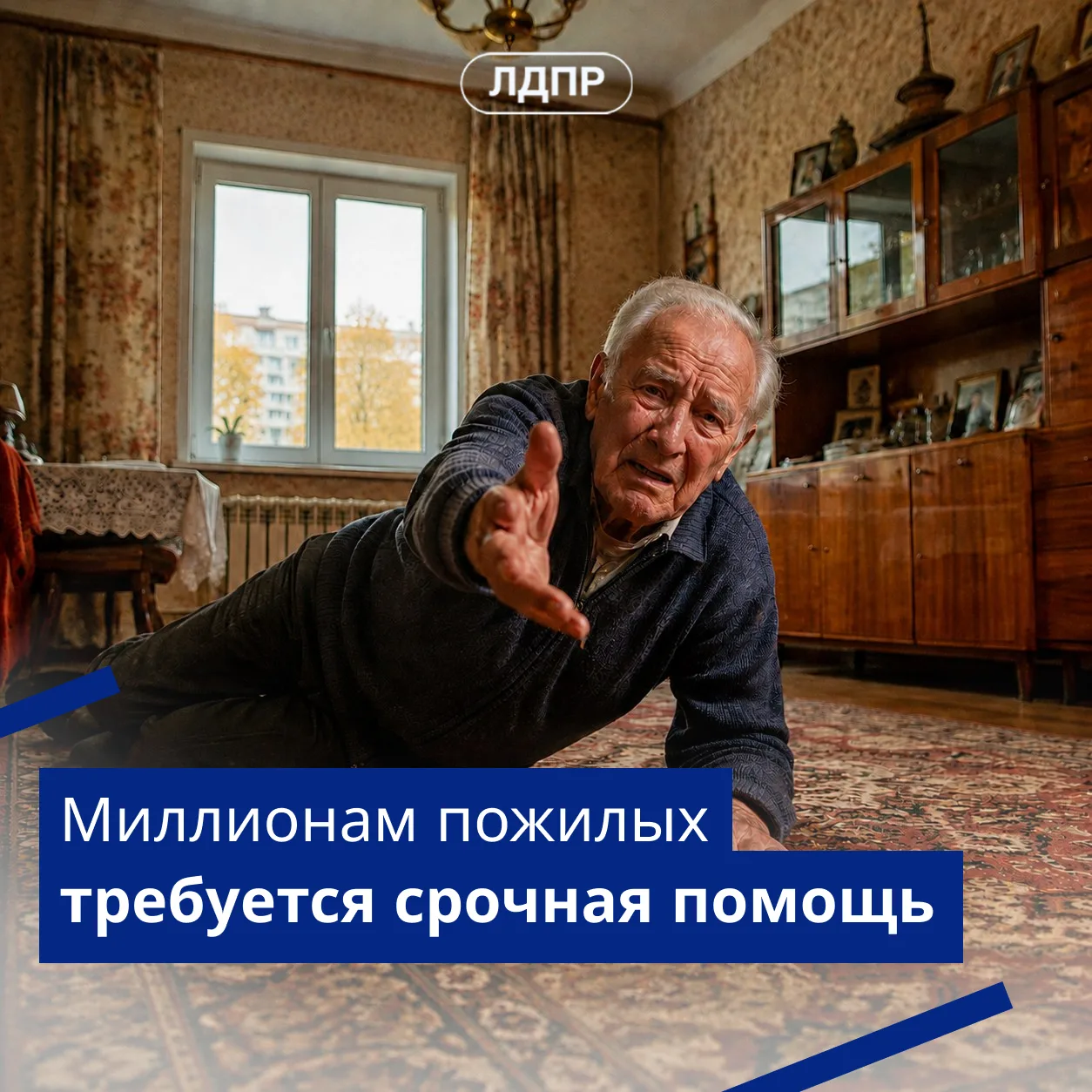 ЛДПР предложила выдавать «тревожные кнопки» инвалидам и пожилым