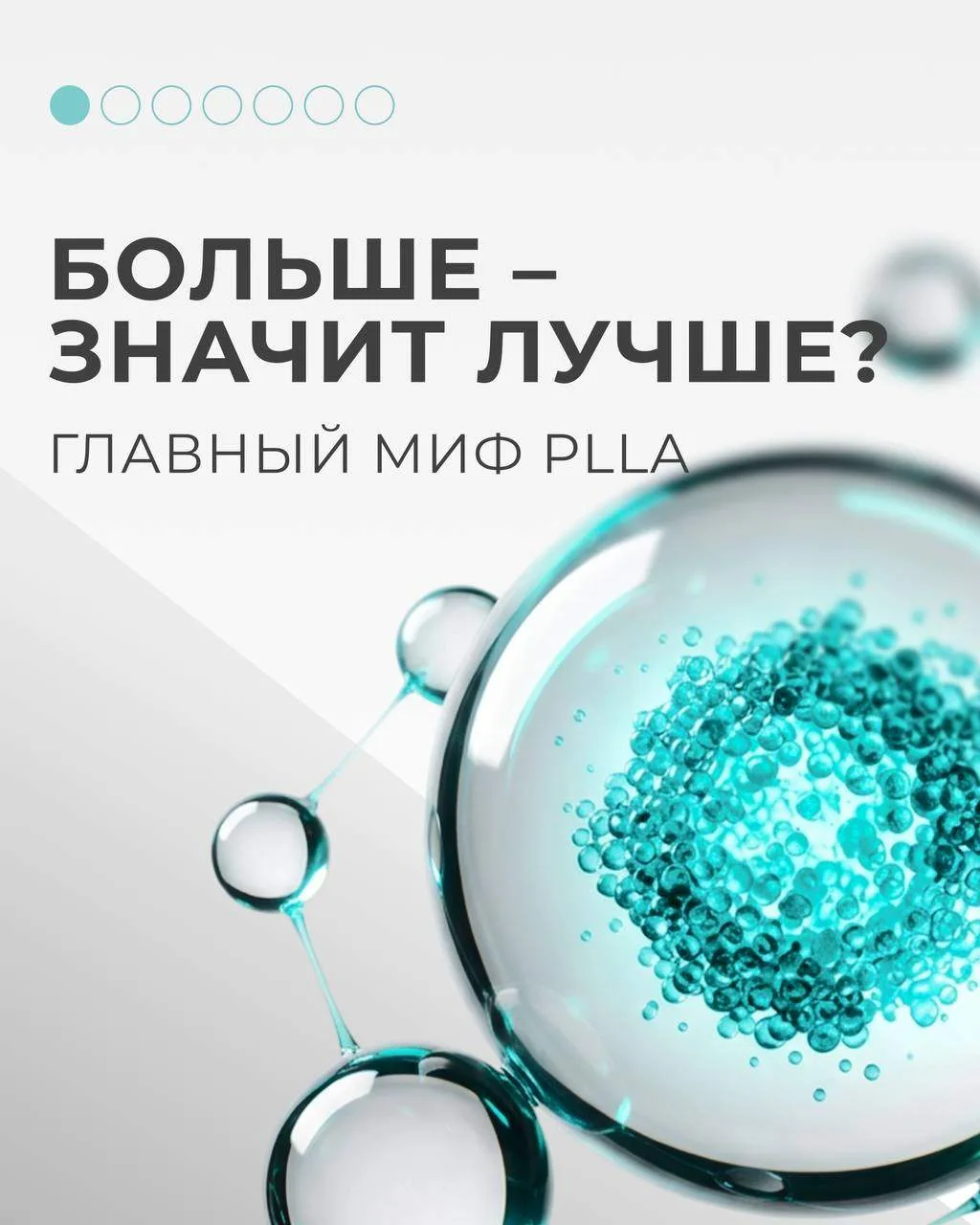 Почему 100 мг PLLA значат больше, чем 400 мг?