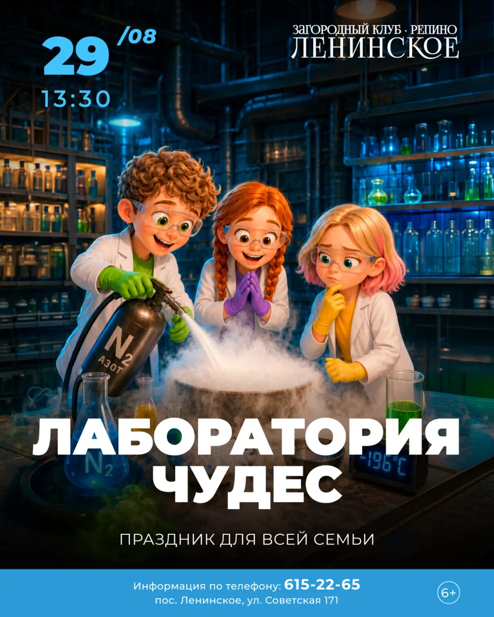 Жидкий азот, облака холодного пара, мороженое, которое появляется прямо на глазах, и эк...