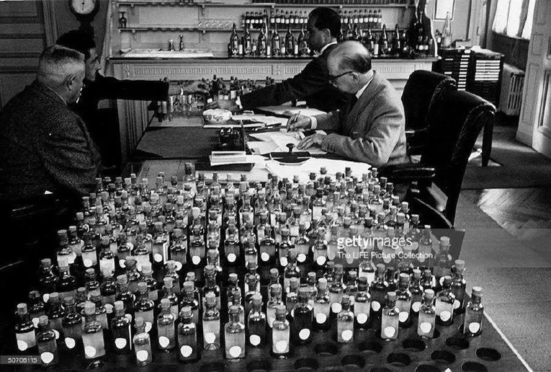 Дегустаторы коньяка Hennessy, 1952 год