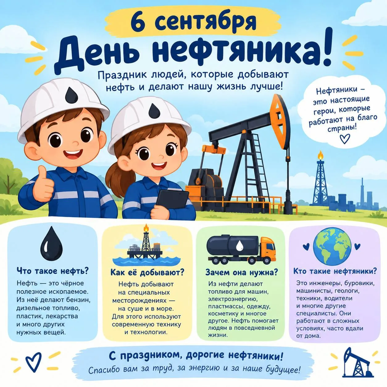 🛢️ С Днём нефтяника!