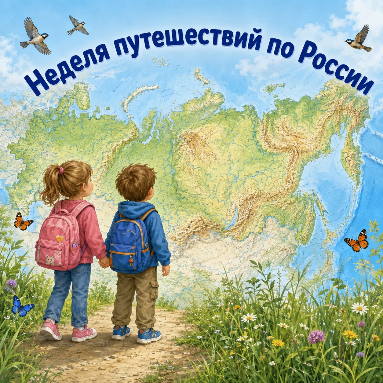 В последнюю неделю лета в нашем детском саду пройдет Неделя путешествий по России