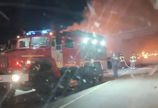 На воронежской трассе в Бутурлиновском районе вечером понедельника, 31 августа, сгорел ...