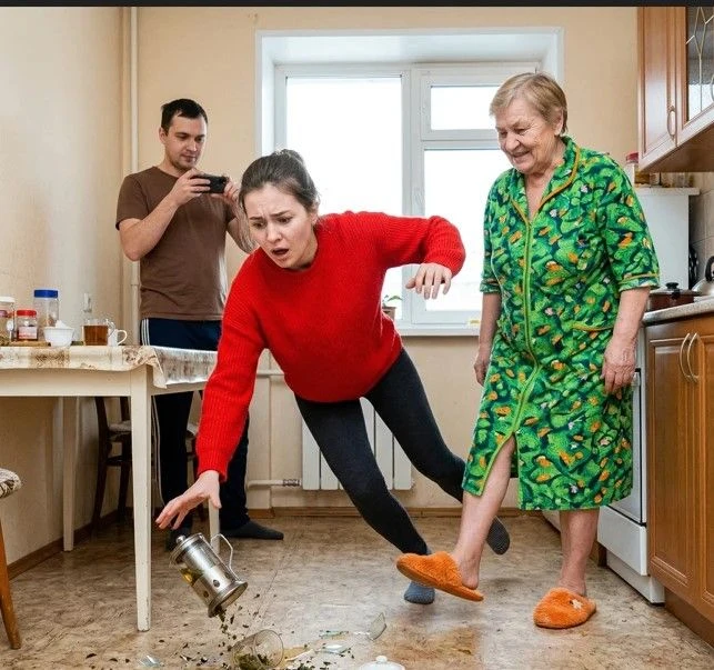 Свекровь специально подставила подножку: «Ой, какая же ты неуклюжая!». Она не ожидала, что невестка 