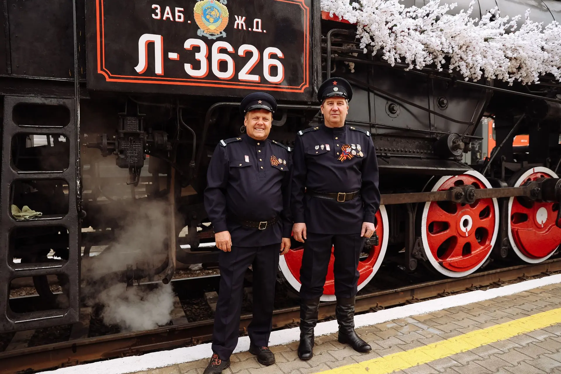 🚂 Ретропоезд «Победа» снова отправляется в путь!   С 29 апреля стартуют рейсы посвящены 81-й годовщи