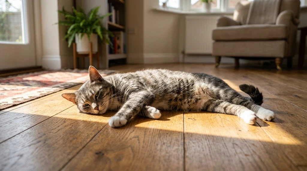 Солнечные ванны приняты ☀️

Пузо греется — жизнь удалась 😺 Жми 👍 если ваш тоже ловит солнечные пят