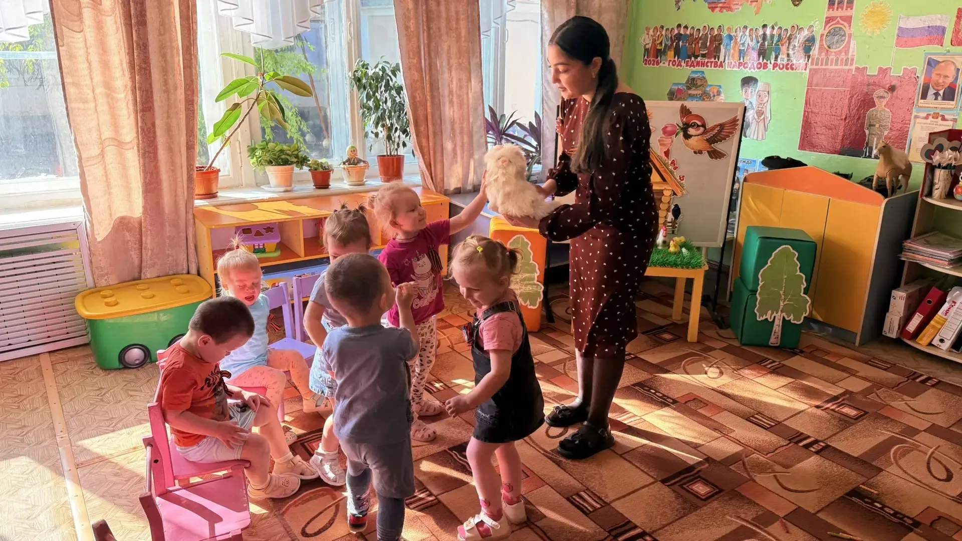 Итоговое занятие по развитию речи в первой младшей группе "Сказка"