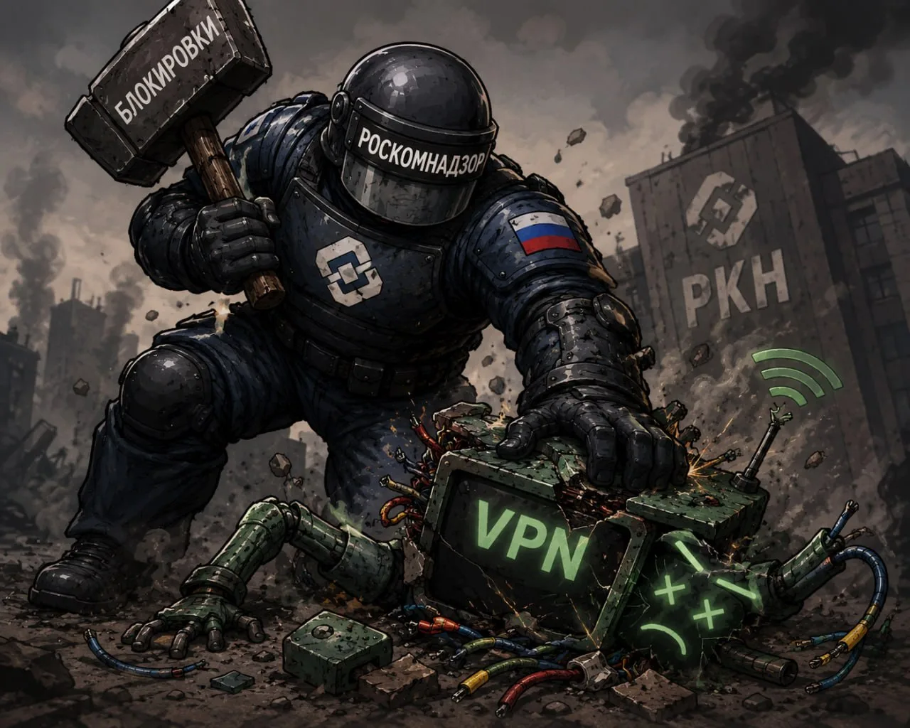 🌐 На борьбу с VPN в России потратят дополнительные 1,3 млрд рублей — CNEWS