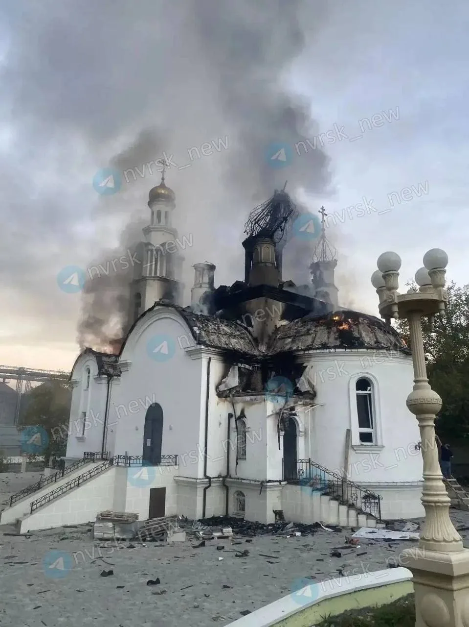 ⛪️Помочь в уборке территории пострадавшего в Новороссийске храма просят местные жители.