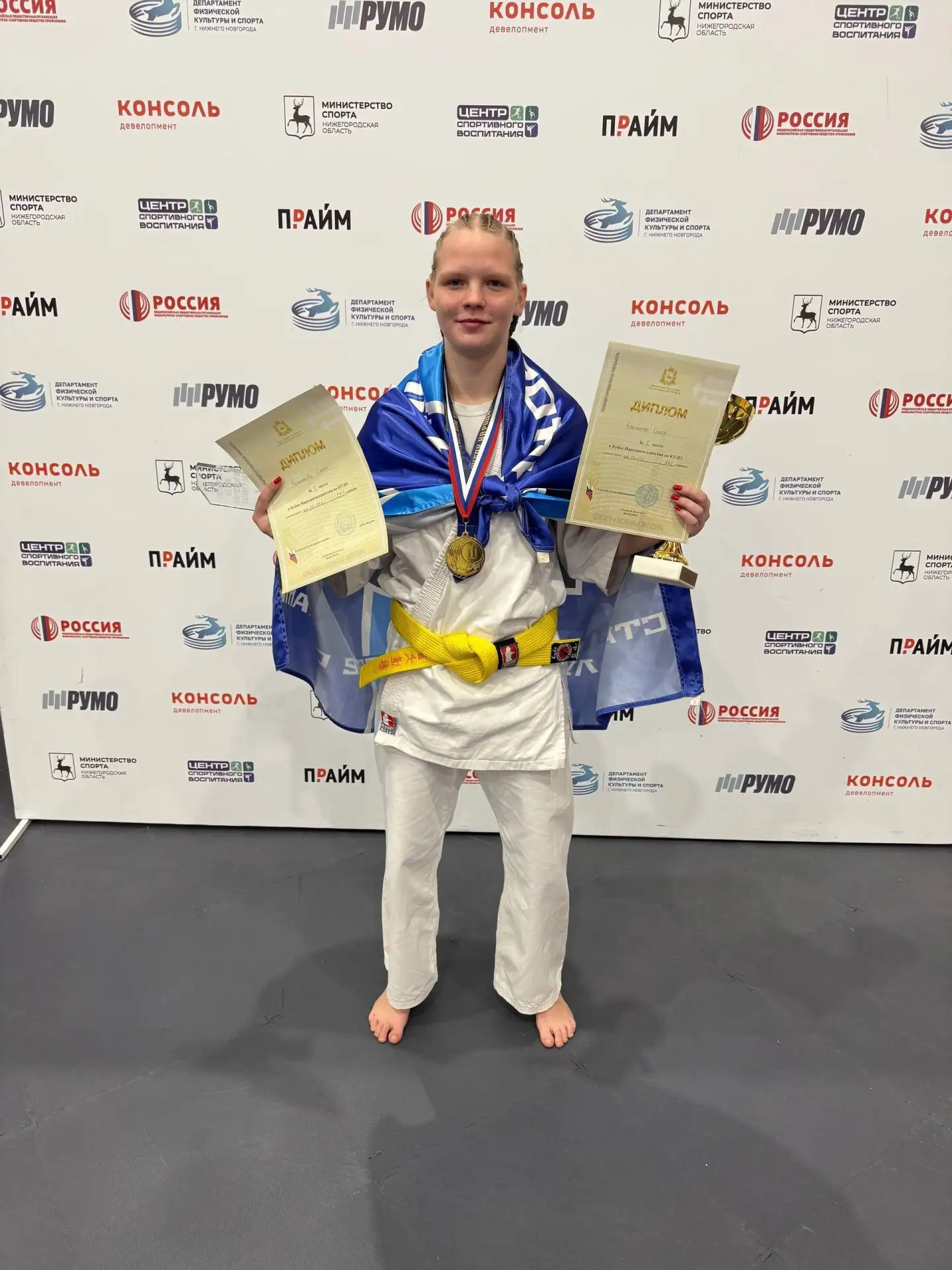 🥇 Две золотые медали по Кудо у минераловодской спортсменки