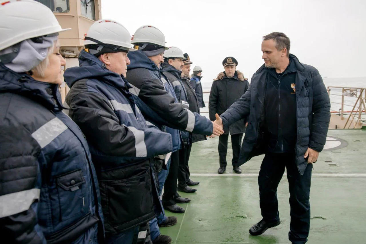 Министр транспорта посетил ледокол «Виктор Черномырдин» в ходе инспекции ледовой обстановки в Финско