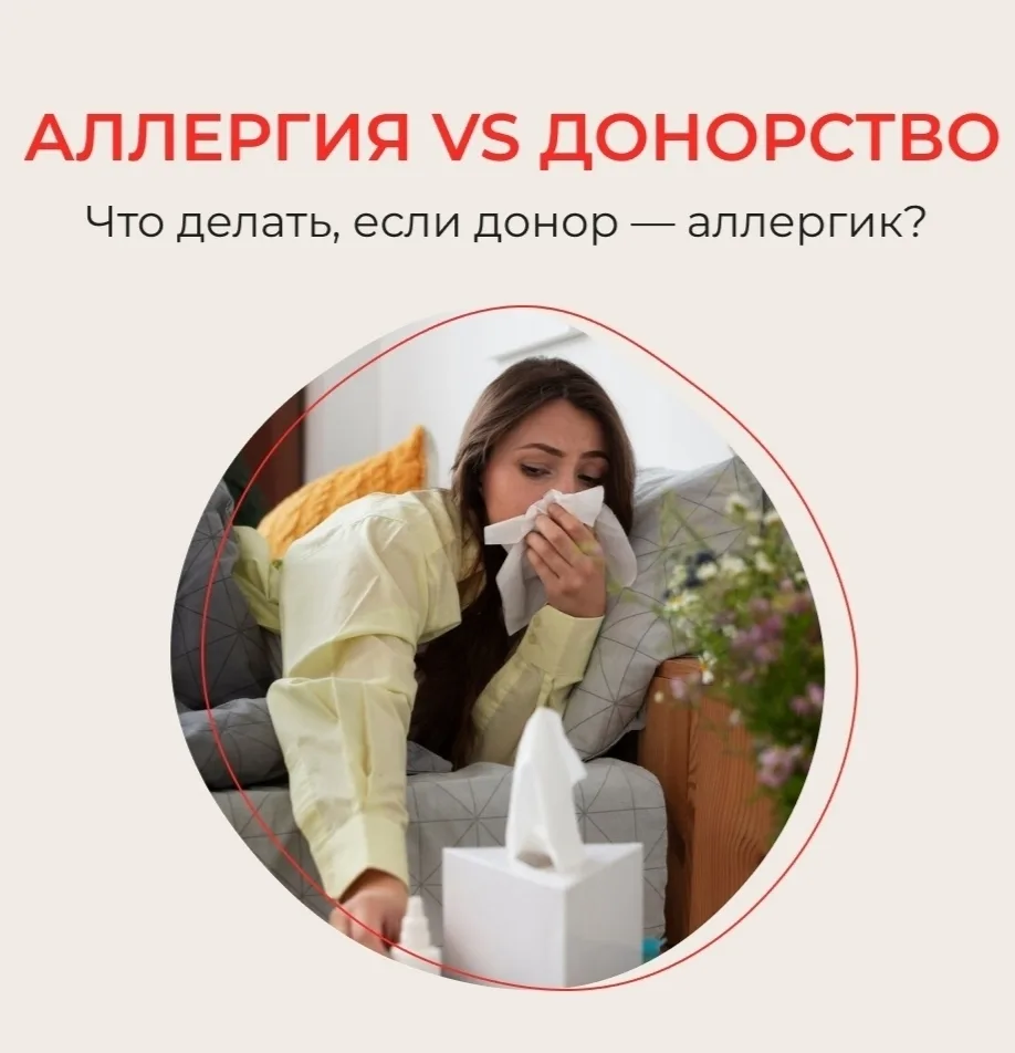 Донорство крови во время аллергических реакции имеет определенные ограничения, которые важно учитыва