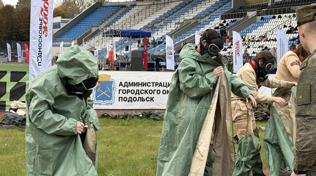 В Подольске на игре «Наследники Победы» собрались более тысячи участников