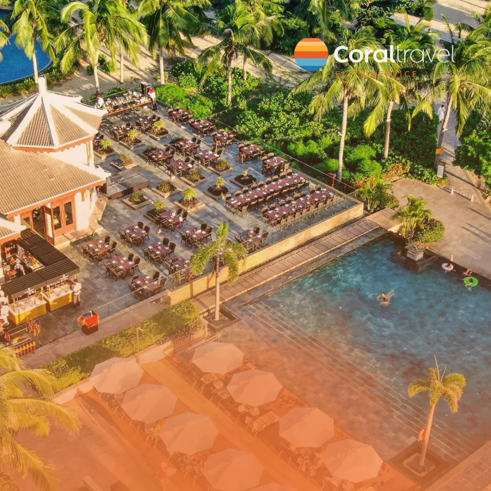 RITZ-CARLTON SANYA 5★ - для ценителей спокойствия и гармонии  Бухта Ялонг-Бэй, Санья, остров Хайнань
