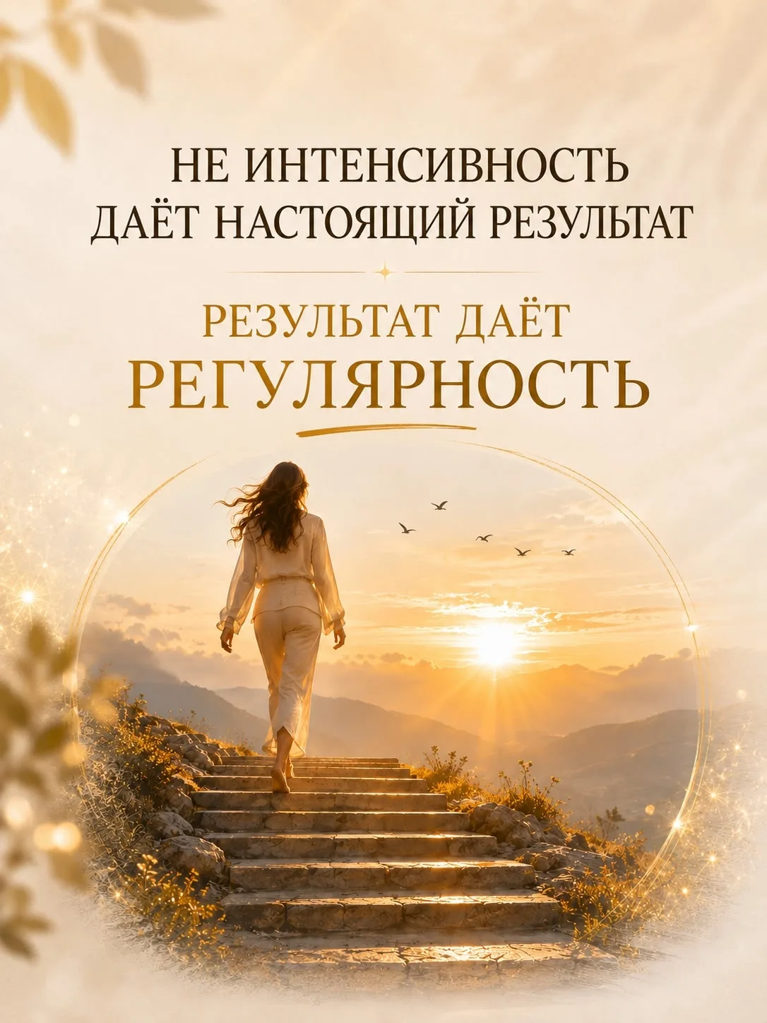 Регулярность важнее интенсивности✨