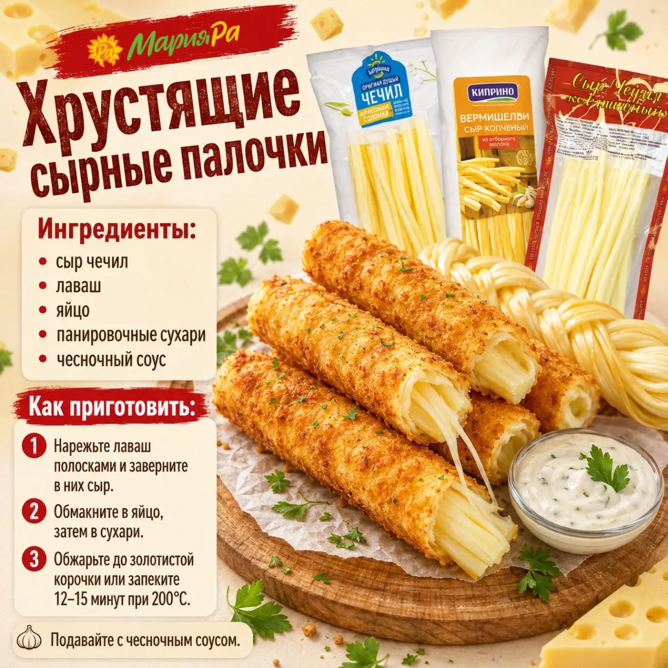 А теперь превращаем сырную акцию во что-то особенно вкусное 😋