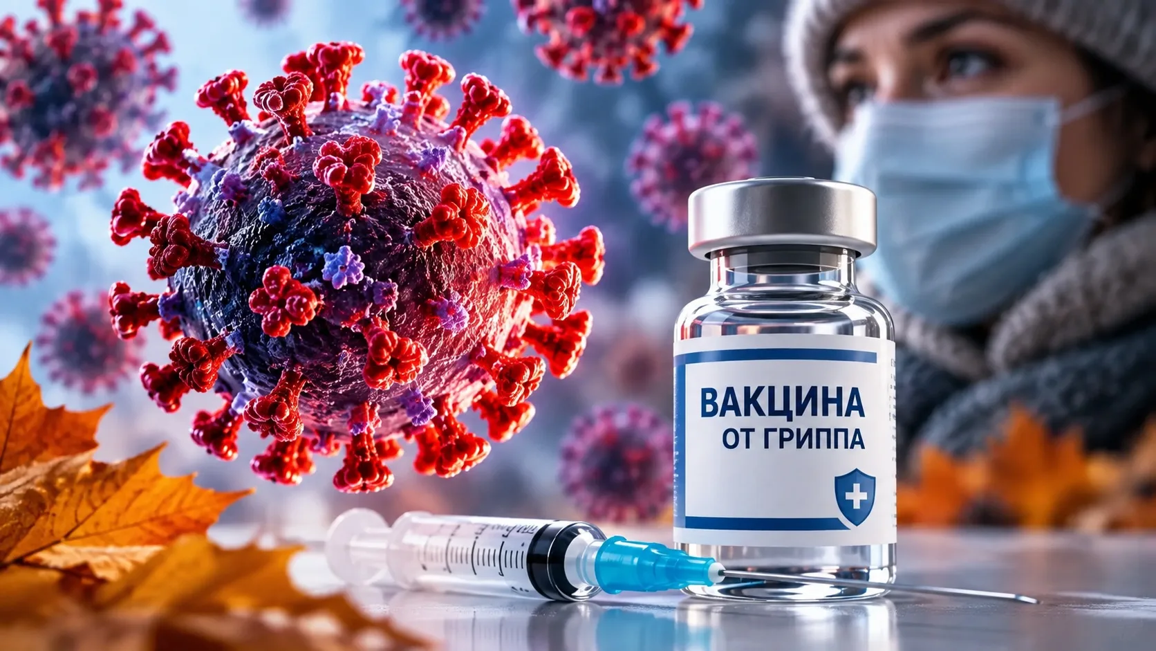 🦠 В РОССИЮ ИДУТ НОВЫЕ ШТАММЫ ГРИППА: В ВАКЦИНАХ ЗАМЕНИЛИ СРАЗУ ВСЕ ТРИ КОМПОНЕНТА