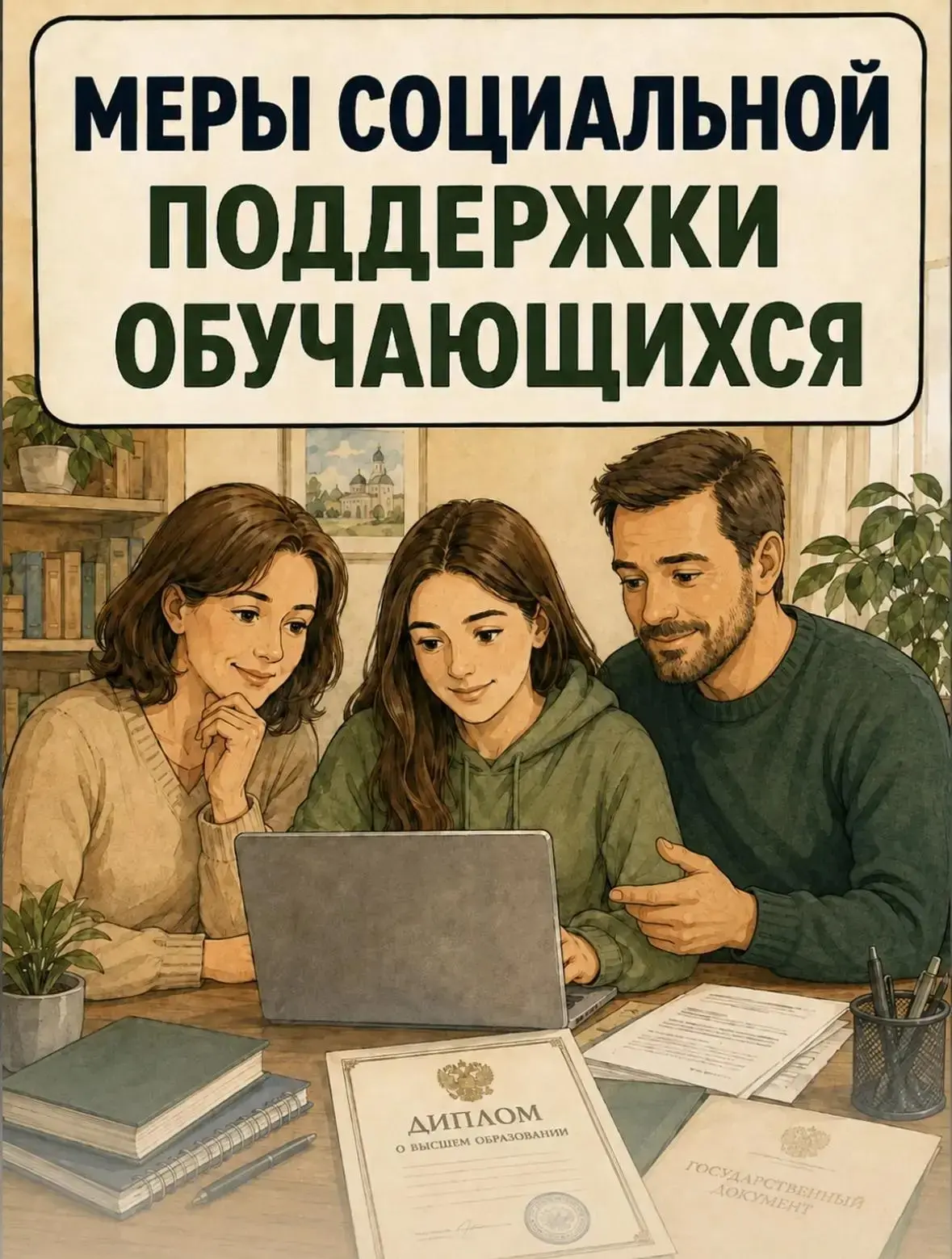 📚В Псковской области забота о подрастающем поколении и тех, кто стремится к знаниям, я...