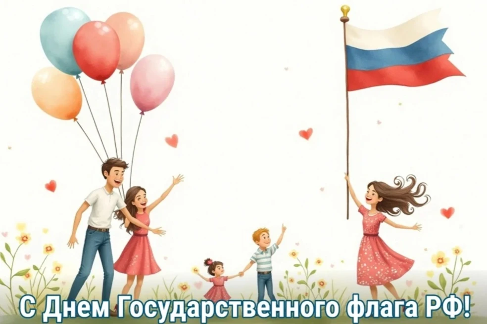 🇷🇺 С Днём Государственного флага России! 🇷🇺