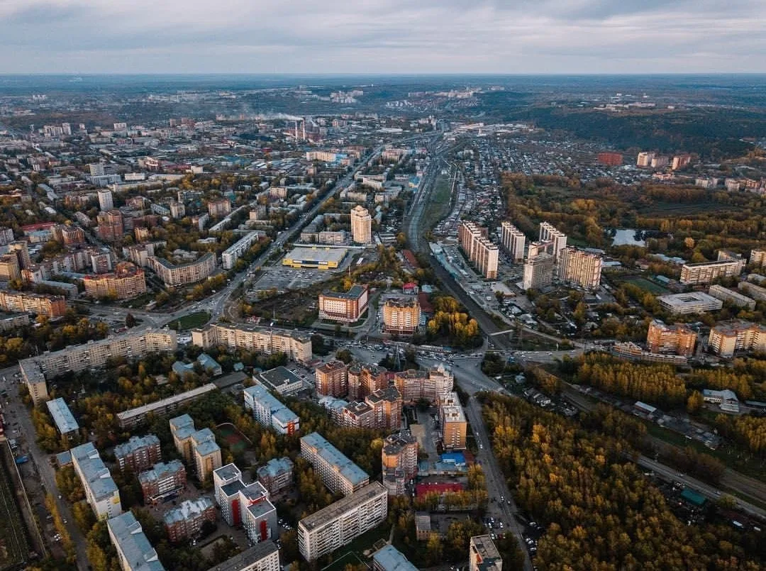 Площадь Южная с высоты ✈