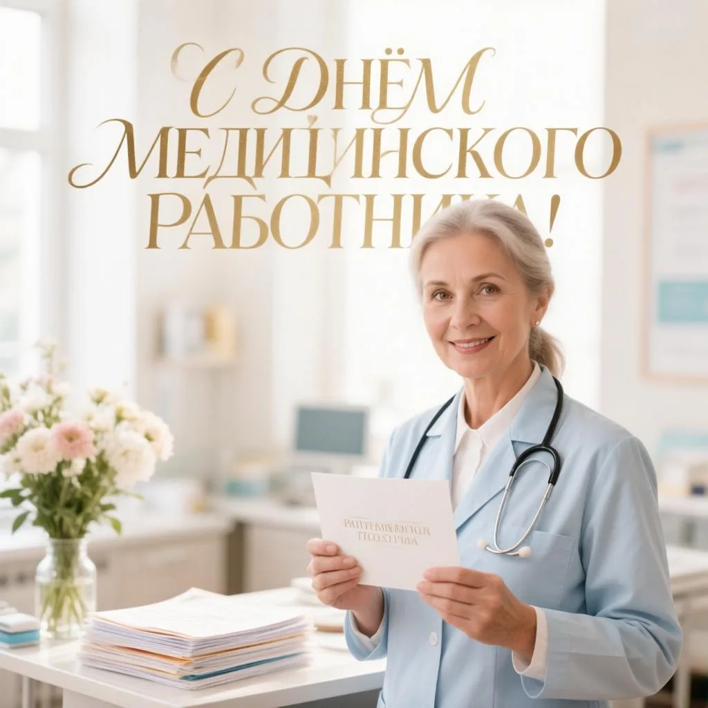 👩‍⚕️👨‍⚕️Поздравляем с Днём медицинского работника!