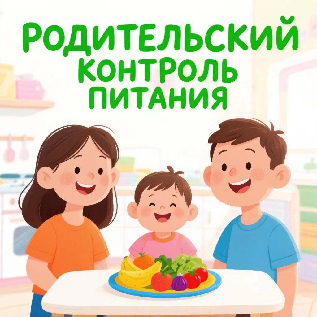 ✅Направление: «Родительский контроль за питанием в детском саду»