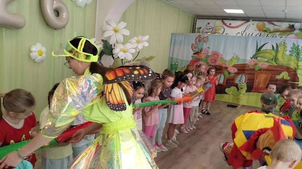 ☀️Наш детский сад посетила группа КВЕСТШОП.🪇