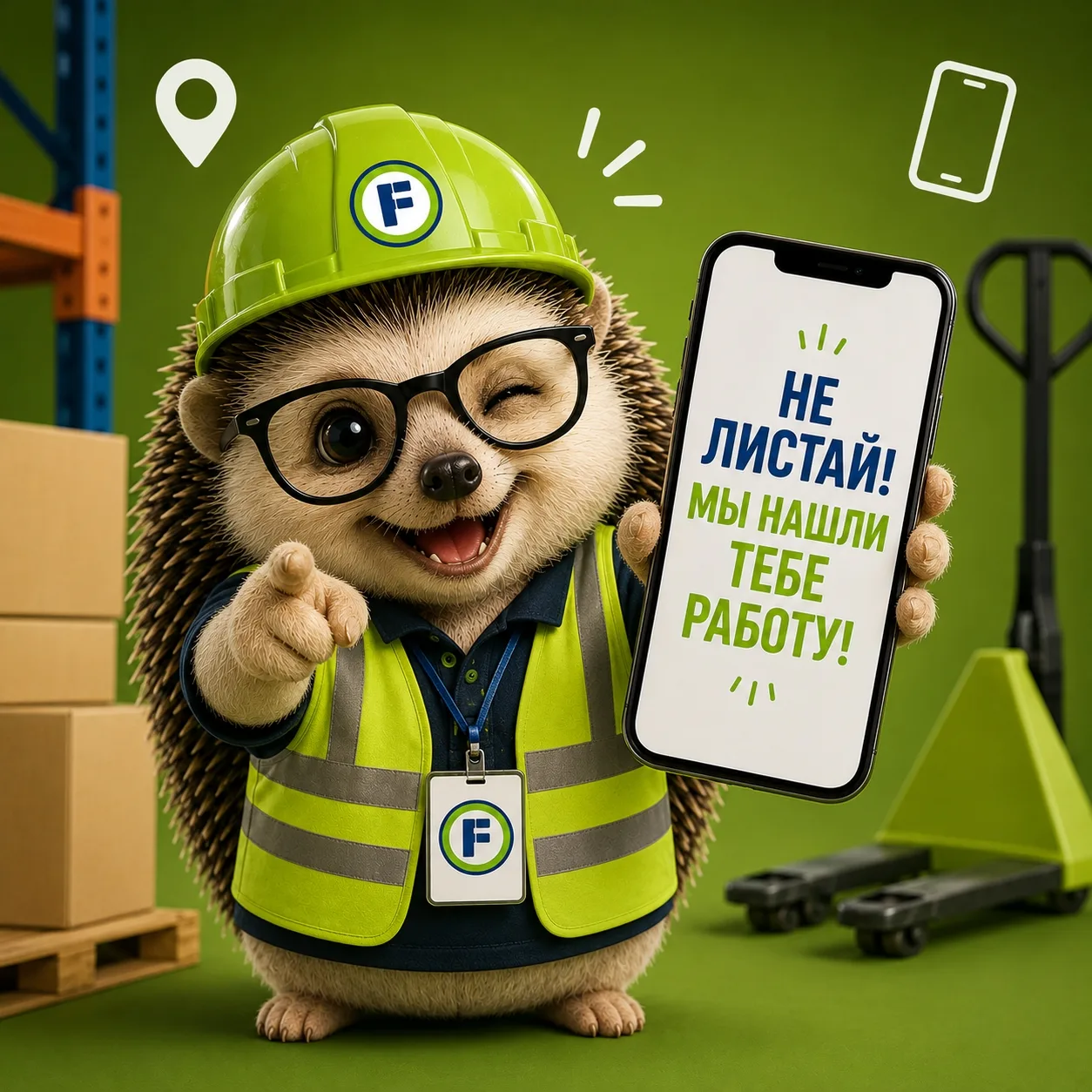 Не листай! Мы нашли тебе работу в распределительном центре Fix Price! ⚡