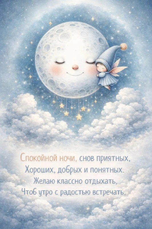 СПОКОЙНОЙ НОЧИ!