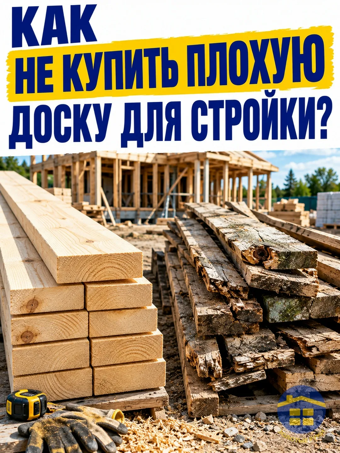 Плохую доску можно купить даже там, где с виду всё выглядит прилично. Часть дефектов ст...