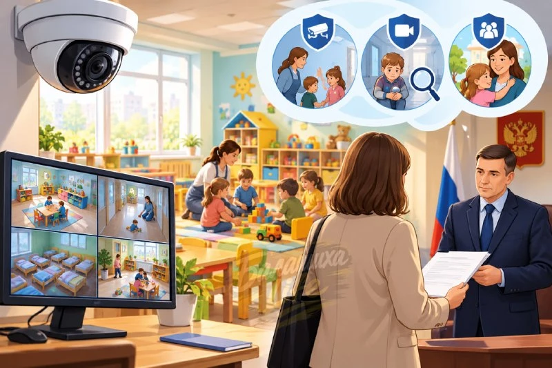 🏫 Общественники предлагают установить камеры во всех детских садах
