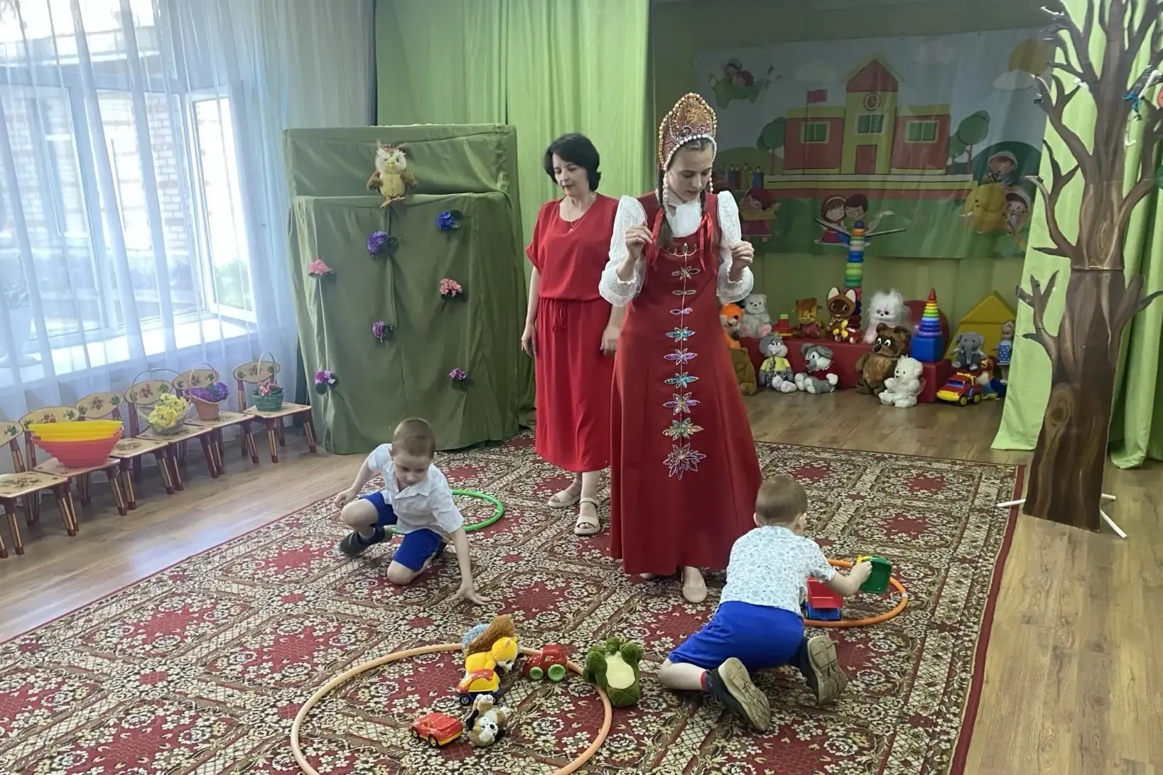 ⚡Вот и пролетел еще один год и Центр провожает своих выпускников🧑. Зал преобразился, н...