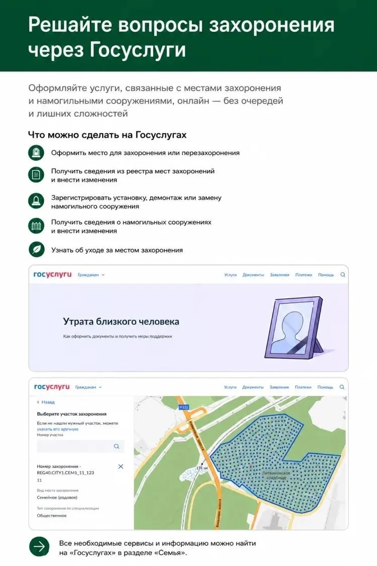 В 7 муниципалитетах Курской области с 1 сентября услуги похоронной сферы переведены в ц...