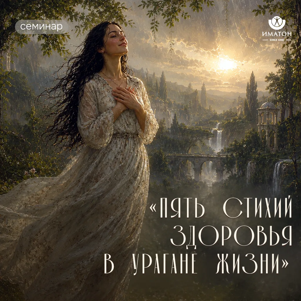 «Пять стихий здоровья в урагане жизни». Методы восстановления энергетического потенциала и внутренне