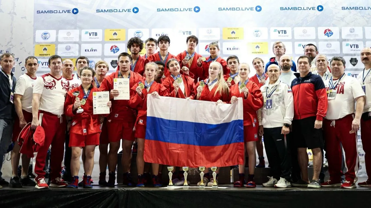 Наш гимн звучал 33 раза на чемпионате мира по самбо в Греции