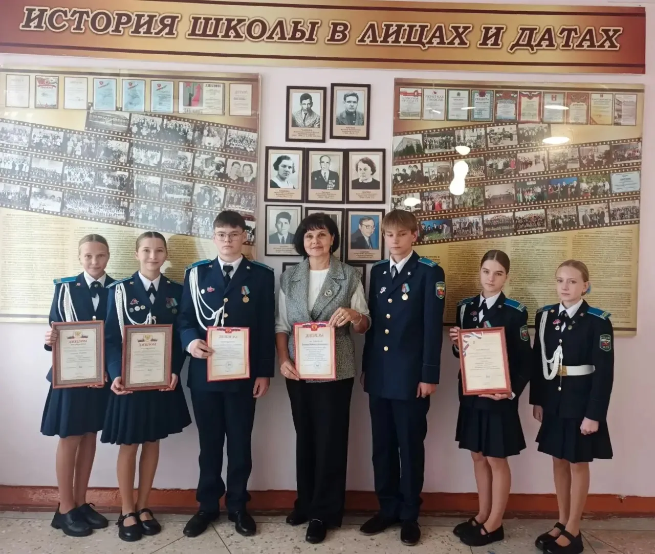 Кадеты 8 «б» класса по линии ВДВ МБОУ СОШ №2 г. Никольска Пензенской области 29.09.2026...