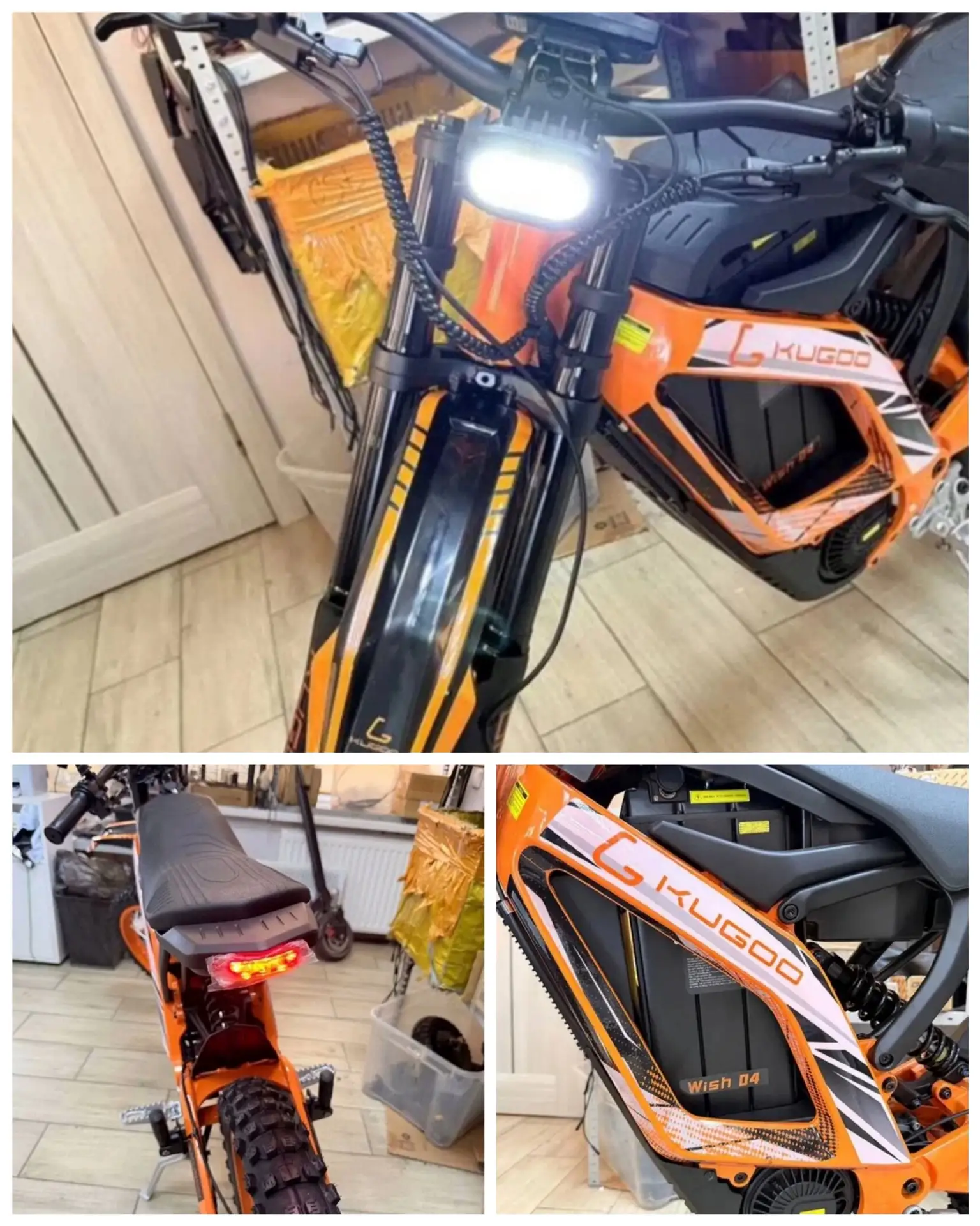 Продам Электробайк Kugoo Wish 04 2026г  покупал 4 месяца назад  ,покатался, сейчас стои...