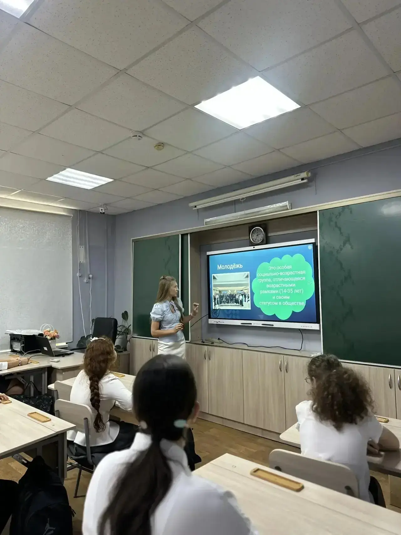 В МБОУ СОШ №1 им. Н. М. Самбурова состоялась профилактическая встреча «Делай добро» и «...
