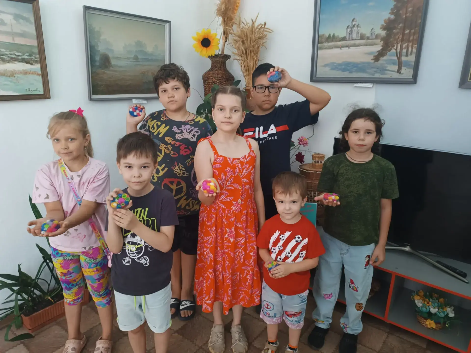 🧼 Аромат творчества и хорошего настроения!

В выставочном зале музея «Казачья картинная галерея» со