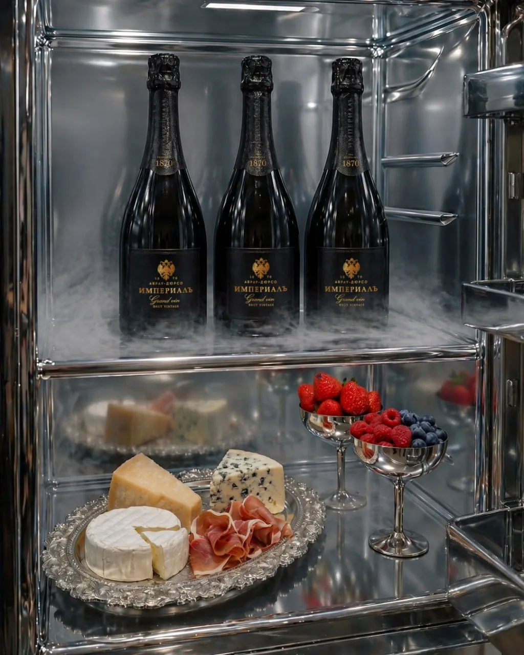 Прочитали ваши мысли и визуализировали идеальный план на вечер 🍾 🧀 🍓