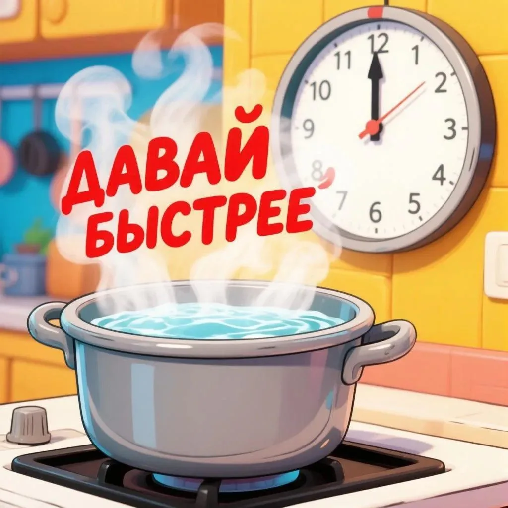 Ответ на сегодняшнюю загадку 🧐📰
Это — МИФ ❌💦!

Вы не заметите разницы во времени закипания воды, 