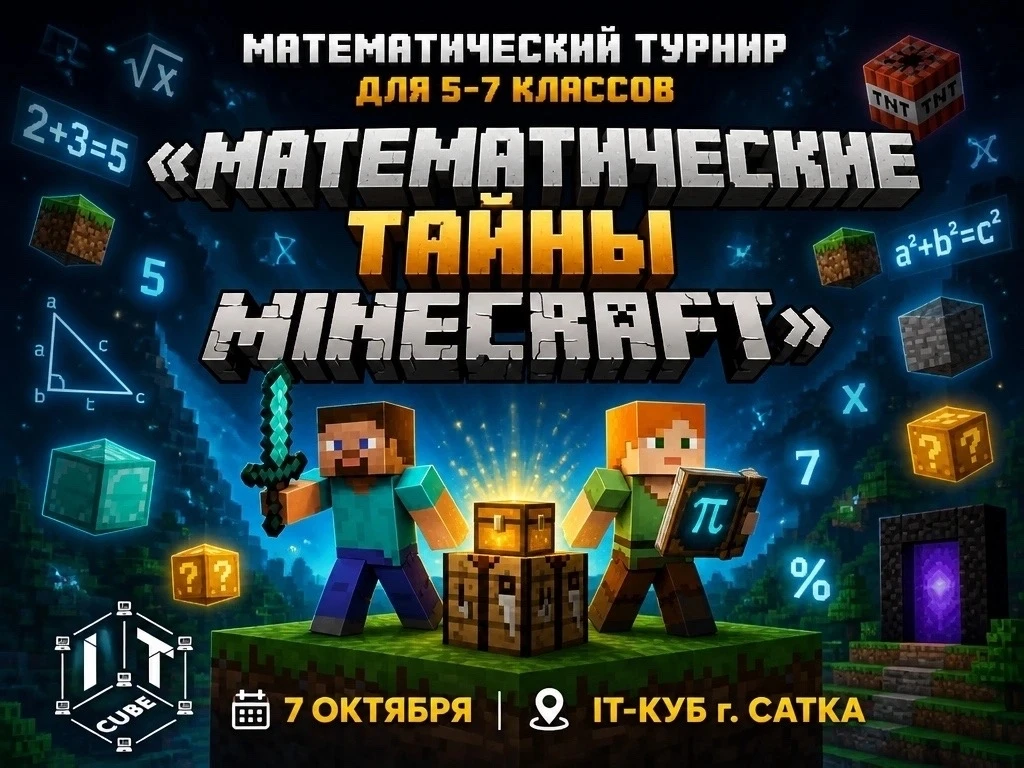 🎉 Наши ученики прошли на очный этап Математического турнира «Математические тайны Mine...