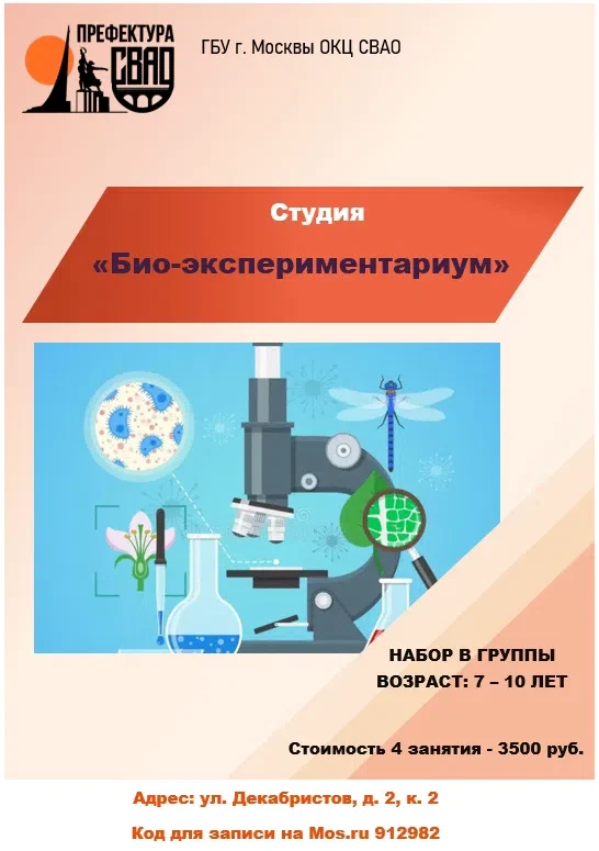 🔬 «Био-экспериментариум» — юные исследователи, вперёд к открытиям! 🦠🧬