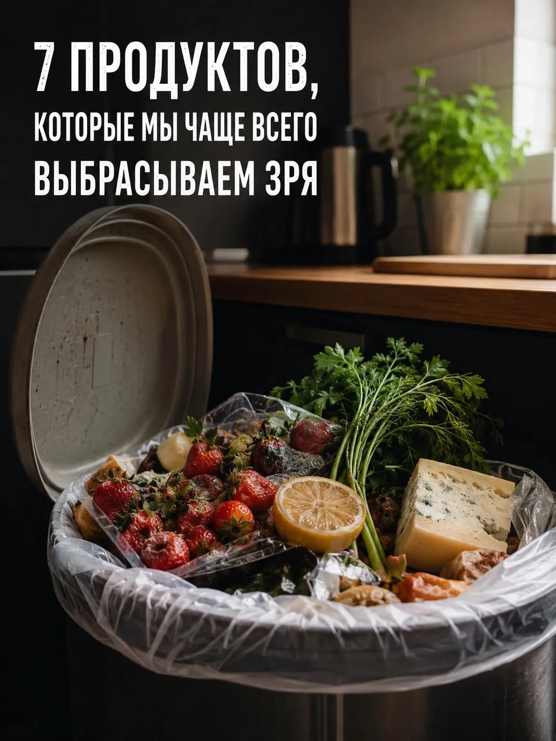 Знакомая ситуация?

Купили зелень — не успели использовать.

Осталась половинка лимона — пролежала н
