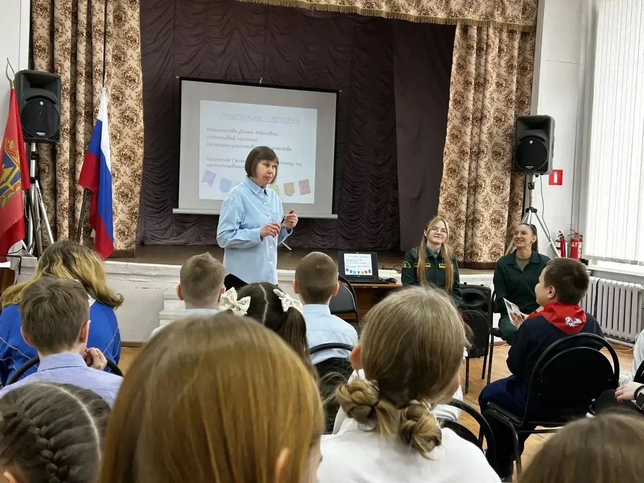 🌿 Седьмая Орлятская встреча прошла на базе Дома детского творчества Володарского района в рамках реа