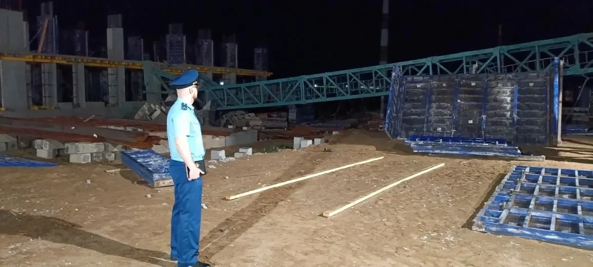 ⚡️Прокуратура организовала проверку по факту гибели человека при проведении строительных работ  26 м
