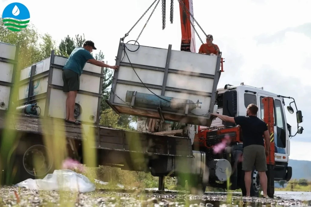 754 тысячи мальков хариуса выпустили в реку Большая в Иркутском районе